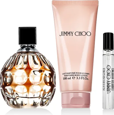 Image de Jimmy Choo Jimmy Choo EDP 100 ml+ EDP MINI 7,5 ml+ BL 100 ml ( Femme)