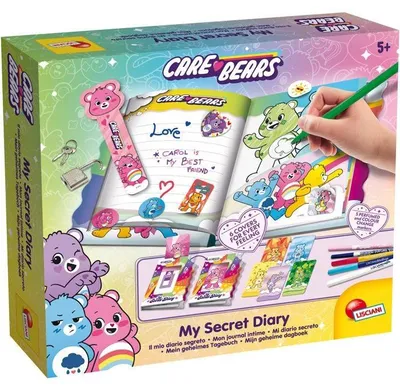 Image de Création d'un journal intime plein de mystère – Les Bisounours – – Journal intime – Château – Feutres – À partir de 5 ans