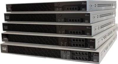Produktbild von Cisco ASA5525-K9, 2 Gbit/s, 0,3 Gbit/s, 600 Mbit/s, 8192 MB, 369 BTU/h, 64,2 dB