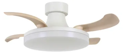 Immagine prodotto di Ventilatore da soffitto a risparmio energetico Fanaway Orbit bianco da 91 cm con illuminazione LED e telecomando
