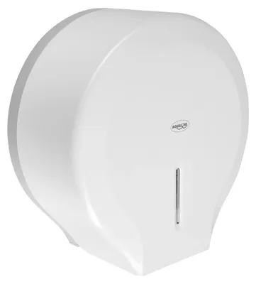 Productafbeelding van OLMO toiletpapierdispenser, maximale diameter 26 cm, 265x280x130 mm, ABS, wit
