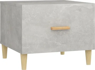 Produktbild von "SALE 2026"Couchtisch - Wohnzimmer Tisch modern - Betongrau 50x50x40 m Holzwerkstoff - Kaffeetisch DE4033875