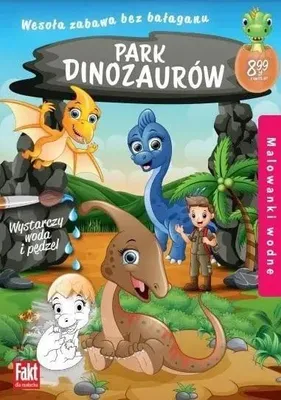 Zdjęcie produktu dla Park dinozaurów. Malowanki wodne