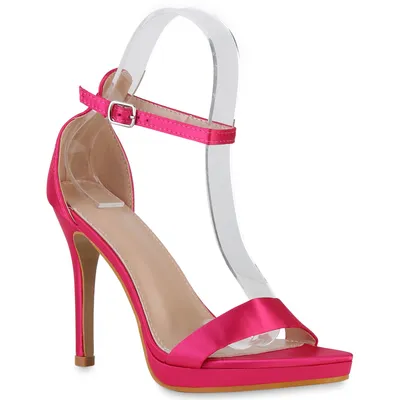 Produktbild von VAN HILL Damen High Heels Stiletto Elegant Schuhe 840414, Farbe: Fuchsia, Größe: 38