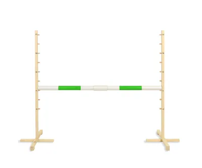 Immagine prodotto di Ostacolo di salto per cavallo Hobby 160cm, h-120 cm, trave verde