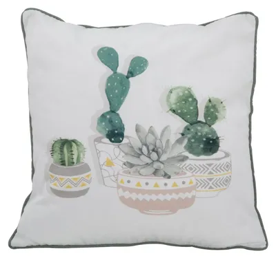 Imagen del producto de Mauro Ferretti. Cojín Cactus, modelo A, 45x45 cm