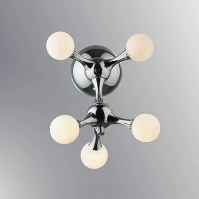 Produktbild von Ideal Lux Nodi PL5, Oberfläche, Rund, 5 Glühbirne(n), E14, IP20, Chrom