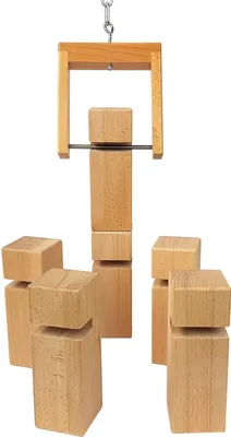 Produktbild von Goki Fröbelturm, 2 bis 16 Spieler, im Baumwollbeutel, 3 Jahr(e), Holz, Holz