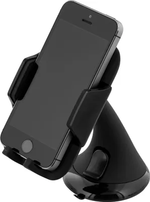 Immagine prodotto di DELTACO Supporto da auto per smartphone, supporto regolabile con presa a ventosa