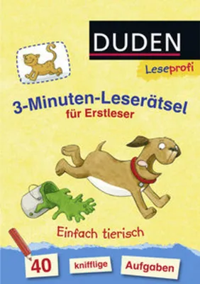 Image de Leseprofi - 3-Minuten-Leserätsel für Erstleser: Einfach tierisch