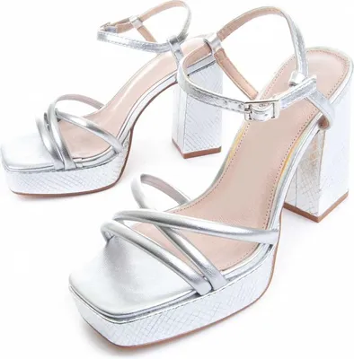 Produktbild von Montevita Heel Sandale Festsand10 Silber