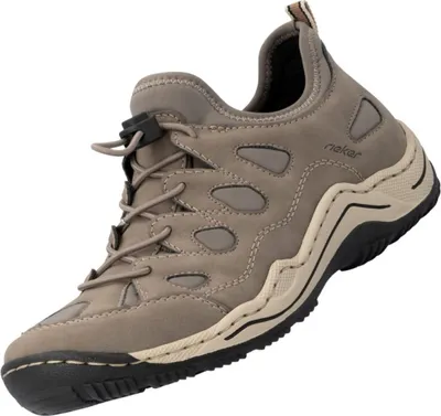 Produktbild von Rieker Damen Slipper Halbschuh bequem L0551-64 Beige, Schuhgröße:36 EU