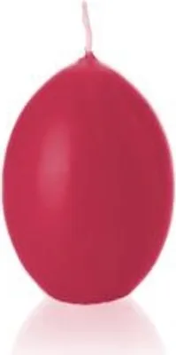 Produktbild von XXL Eikerzen Erdbeere getaucht 20 x 14 cm, 1 Stück, Straußenei-Kerzen