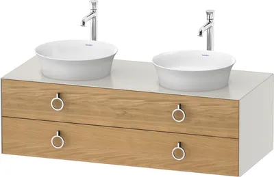 Produktbild von DURAVIT WT4993BH539 WTU wandh.White Tulip,2Schk.,m.Griff