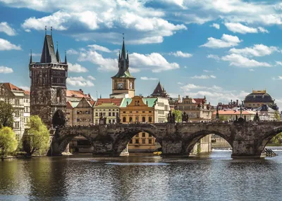 Zdjęcie produktu dla Ravensburger 120006763 Czeska kolekcja: Praga: Widok na Most Karola