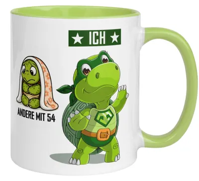 Produktbild von Tasse 54. Geburtstag Mann Frau – „Andere mit 54 und Ich“ – Geschenk zum Geburtstag Männer Frauen