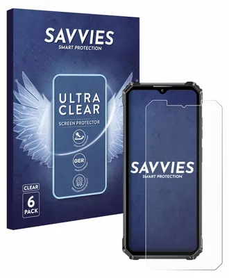 Produktbild von 6x Für Oukitel WP28 / WP28E Schutzfolie Savvies Displayschutz Display Schutz Folie Klar Transparent