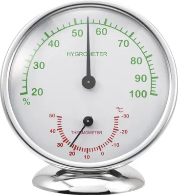 Produktbild von Renkforce 6510 Alu Thermo-/Hygrometer Aluminium 6510 Alu