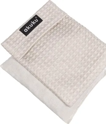 Obrázok produktu pre AKUKU Ohrievacia fľaša s čerešňovými kôstkami v obale 13x16 cm béžová (a0635)