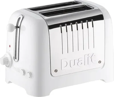 Image de Grille-pain 2 fentes 1200w blanc/inox - Dualit - 26223 - lite