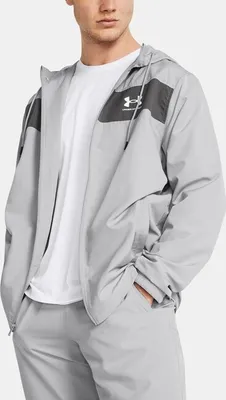 Zdjęcie produktu dla Męska kurtka wiatrówka Under Armour UA SPORTSTYLE WINDBREAKER-GRY - L