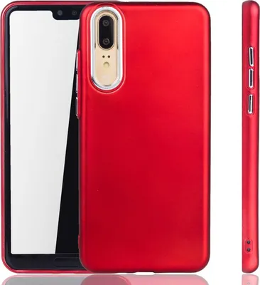 Produktbild von Huawei P20 Hülle - Handyhülle für Huawei P20 - Handy Case in Rot