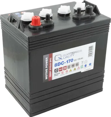 Produktbild von Q-Batteries 8DC-170 8V 170Ah Deep Cycle Traktionsbatterie