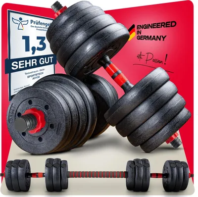 Produktbild von Sportstech 2in1 innovatives Hantelset AH150_40