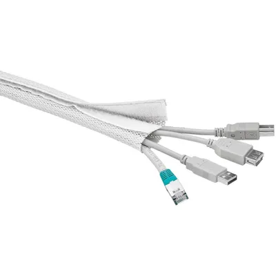 Zdjęcie produktu dla osłona kabla goobay CM WireSleeve biała