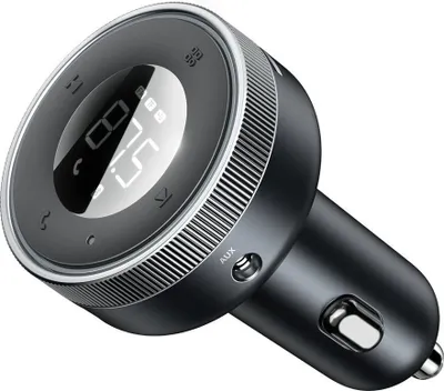 Produktbild von Baseus FM-Transmitter, kabelloses Bluetooth 5.0 AUX und USB-Schnellladegerät, Freisprecheinrichtung fürs Auto