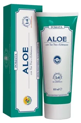 Immagine prodotto di Aloe Pomata 100 Ml