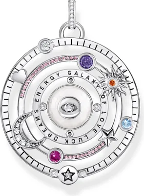 Produktbild von THOMAS SABO Anhänger Damen bunte Steine Silber PE957‑473‑7