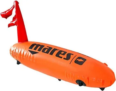 Produktbild von Tauchflagge Orange - Wasserdicht und Sichtbar