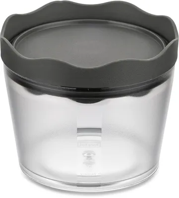Imagen del producto de koziol PRINCE S, recipiente hermético de 300 ml, color gris ceniza