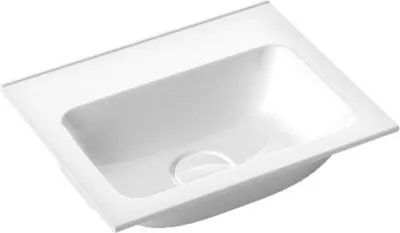 Produktbild von EMCO Emco Gäste-Waschtisch ASIS 400x320mm, weiß ohne Hahnloch