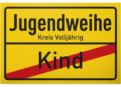 Jugendweihe Tafel 30x20 cm – 18. Geburtstag Geschenk, Deko