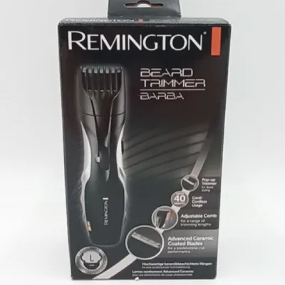 Produktbild von Remington Barttrimmer Bartpflege Bart und Set MB320C Präzision keramikbeschichtete Klingen