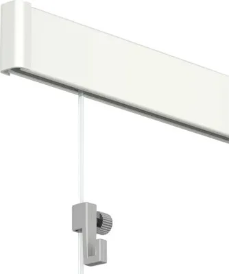 Produktbild von Bilderschiene All-In-One Click Rail 2 m weiß Primer