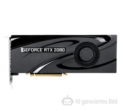 Produktbild von Nvidia GeForce RTX 2080 Blower Grafikkarte - 8 GB GDDR6 - 3x DP, 1x HDMI, 1x USB Typ-C - Videospiele - Gaming - Grafikbearbeitung - Mining - Editing