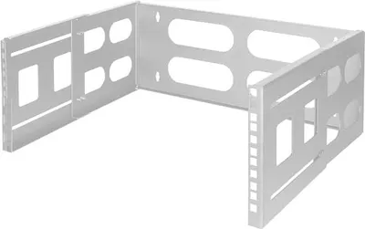 Image de Logilink W04B40G LogiLink 19" Wandhalterung 4 HE, hellgrau