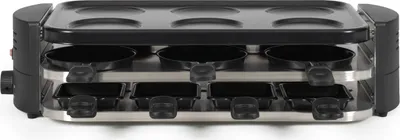 Obrázek produktu pro Raclette, pizza a crêpe přístroj pro 8 osob Livoo DOC337, 1600 W, nepřilnavý povrch