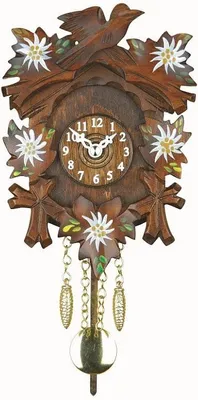 Produktbild von Kuckulino Schwarzwalduhr mit Quarzwerk und Kuckucksruf