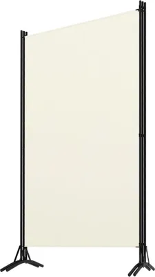 Produktbild von Möbel 3-tlg. Raumteiler Paravent Elegantes Design - Trennwand/Sichtschutz - Weiß 260x180 cm Stoff Top4902974