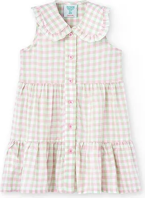 Produktbild von Boboli 208088 ärmelloses Kleid Beige 18 Months Mädchen Beige 18 Months