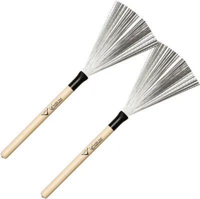 Produktbild von Vater VWTW Wooden Handle Wire Schlagzeugbesen