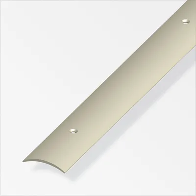 Produktbild von alfer Übergangsprofil 1 m, 30 x 5 mm PVC (Kunststoff) glatt braunbeige