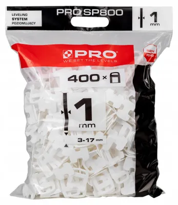 Produktbild von Pro PRO-SP803 Fliesen Nivelliersystem Clips 400 Stück