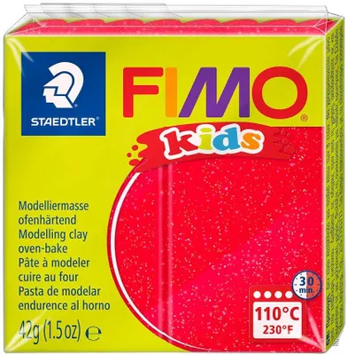 Obrázek produktu pro FIMO Mod.masse Fimo kids rot glitter