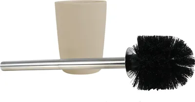 Produktbild von Spirella WC Bürste Klobürste Toilettenbürste „Takeo“ mit hygienischem Behälter Bambus Beige