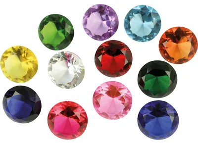 Produktbild von Eduplay Diamanten Spielzeug Set - 12 Stück 60 mm - Lernspielzeug